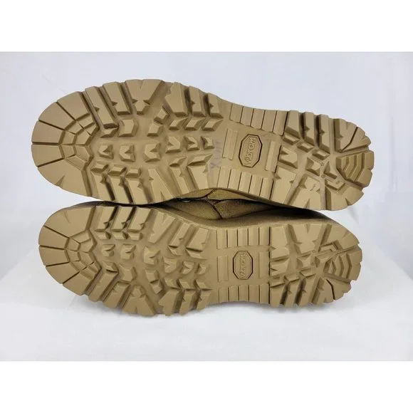 Vibram Military Hot Weather Coyote Combat Boots Mens Size 10 R Regular 798 Brown - Picture 12 of 12